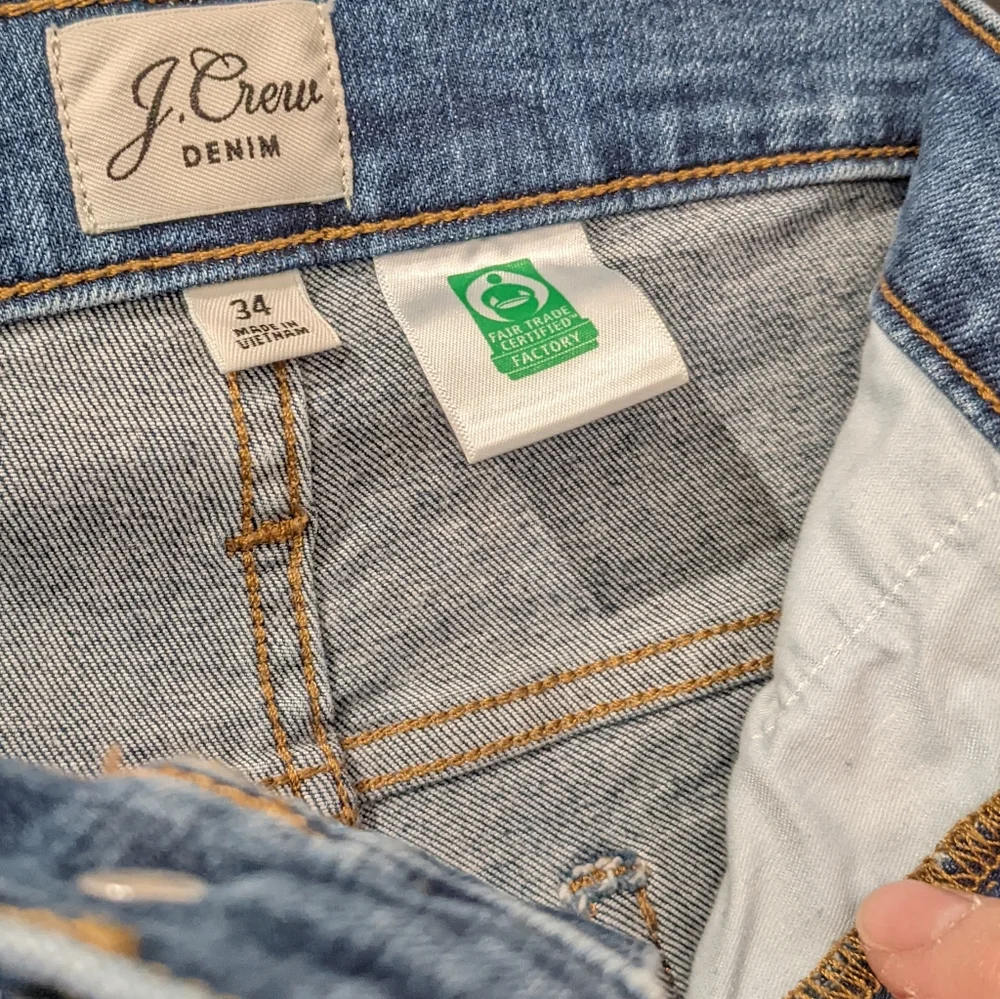 J Crew High Rise Toothpick Jeans - Picture 3 of 7